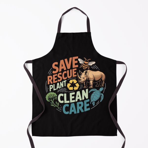 Item preview, Save Bees Rescue Animals Recycle Plastic Earth Day designed and sold by OlafLica.