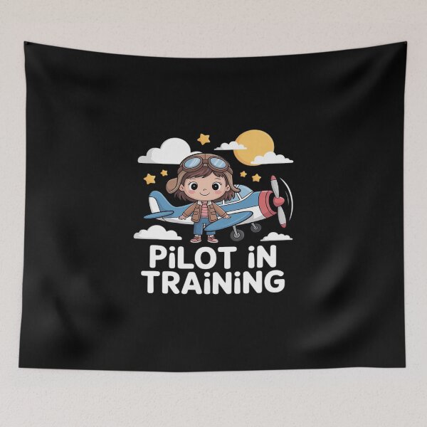 Item preview, Pilot in Training Tee, Future Pilot Tee, Pilot tee for Kids designed and sold by GasVille.