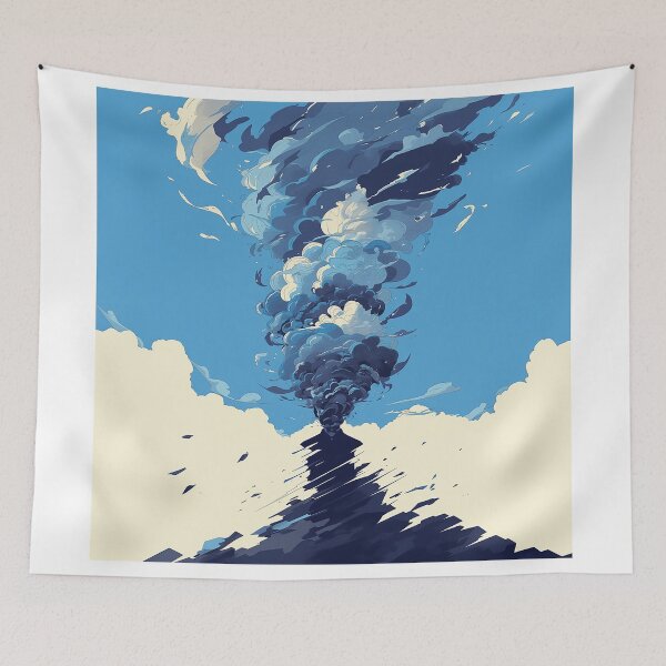 Item preview, Towering Smoke Plume Rising Skyward designed and sold by Christian Weiss.