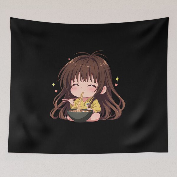 Item preview, Yui Kotegawa To Love Ru Anime Girl Kawaii Ramen Cute Cozy Chibi Warm Flavor designed and sold by Raslbazola.