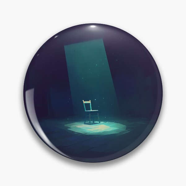 Item preview, Lonely Chair Under Harsh Spotlight designed and sold by Christian Weiss.