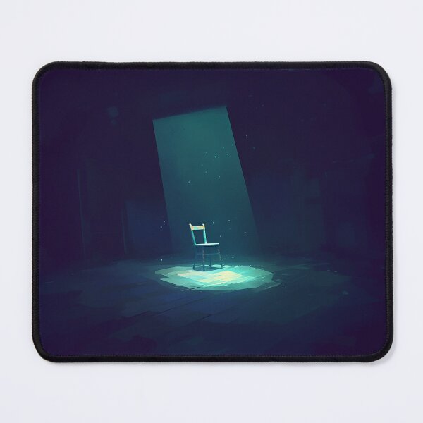 Item preview, Lonely Chair Under Harsh Spotlight designed and sold by Christian Weiss.
