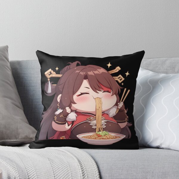 Item preview, Beidou Genshin Impact Game Girl Kawaii Ramen Strong Warm Chibi Cozy Flavor designed and sold by Raslbazola.