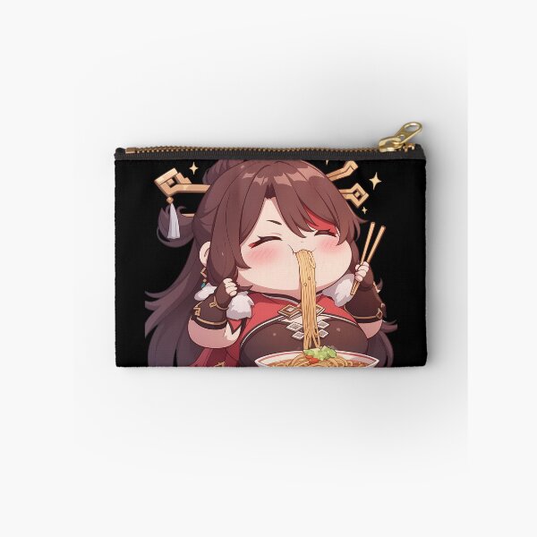Item preview, Beidou Genshin Impact Game Girl Kawaii Ramen Strong Warm Chibi Cozy Flavor designed and sold by Raslbazola.