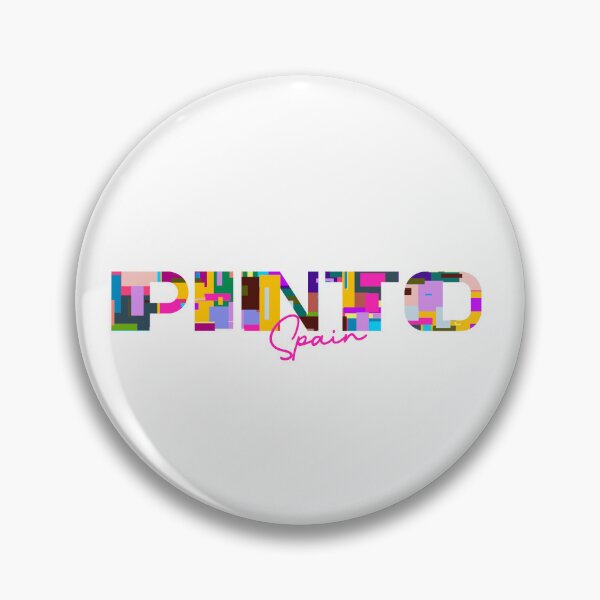 Item preview, Pinto, Spain, Vibrant Abstract City Typography Art designed and sold by Wanderful-roads.