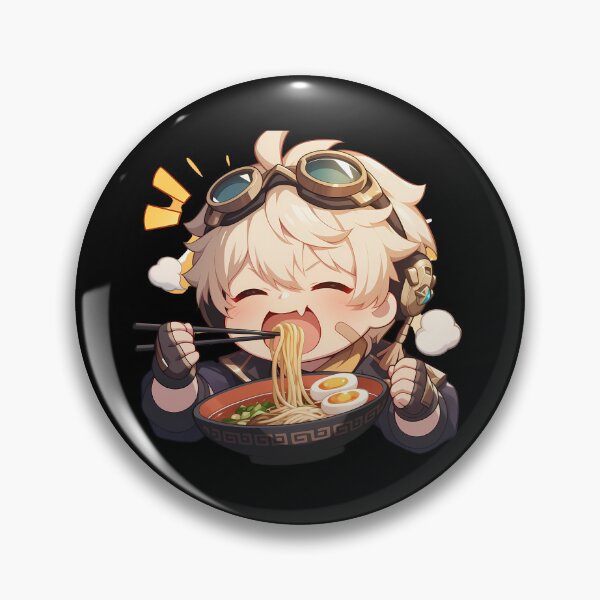 Item preview, Bennett Genshin Impact Game Kawaii Ramen Energetic Warm Chibi Joy Flavor designed and sold by Raslbazola.