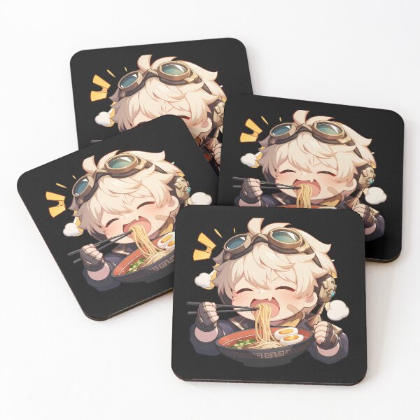Item preview, Bennett Genshin Impact Game Kawaii Ramen Energetic Warm Chibi Joy Flavor designed and sold by Raslbazola.