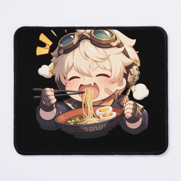 Item preview, Bennett Genshin Impact Game Kawaii Ramen Energetic Warm Chibi Joy Flavor designed and sold by Raslbazola.