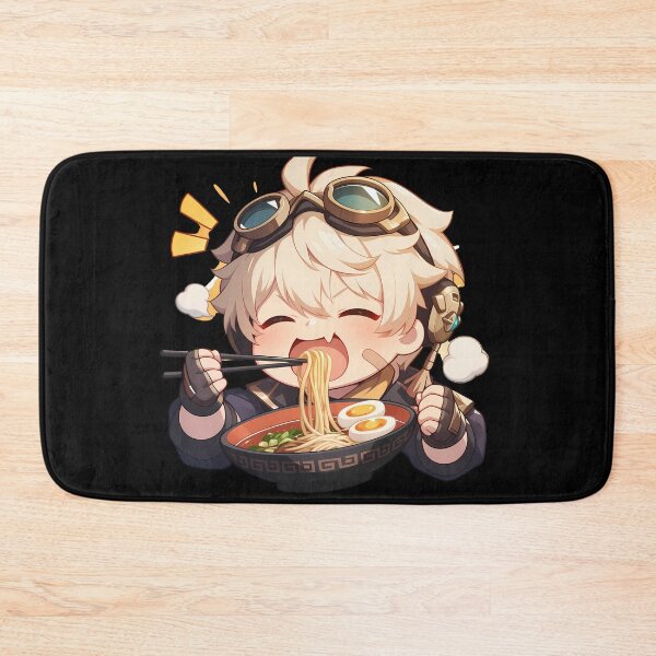 Item preview, Bennett Genshin Impact Game Kawaii Ramen Energetic Warm Chibi Joy Flavor designed and sold by Raslbazola.