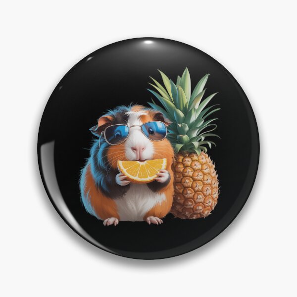 Item preview, Pineapple Guinea Pig Guinea Pig Lover Pineapple Fruit designed and sold by DetroitMug.