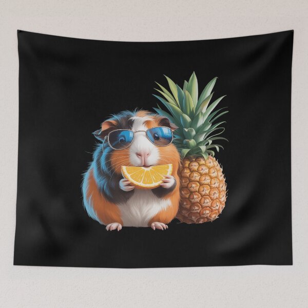Item preview, Pineapple Guinea Pig Guinea Pig Lover Pineapple Fruit designed and sold by DetroitMug.