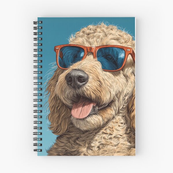 Item preview, Cool labradoodle dog with sunglasses designed and sold by gut2000.