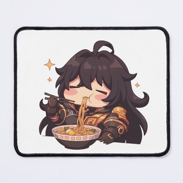 Item preview, Albedo Genshin Impact Game Kawaii Ramen Calm Soft Chibi Gentle Warm Flavor designed and sold by Raslbazola.