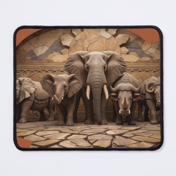 Item preview, Pantheon — Ancestral Art Wild Energy|Home Décor designed and sold by SavannaStrikes.
