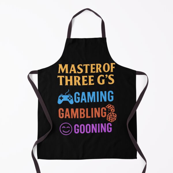 Item preview, Masterof Three G'S Gaming Gambling Gooning Funny Design designed and sold by JoannMinndy.