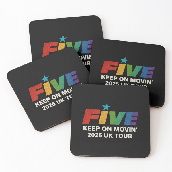 Item preview, Five Band - Keep On Movin' 2025 Uk Tour designed and sold by JohnRossha.