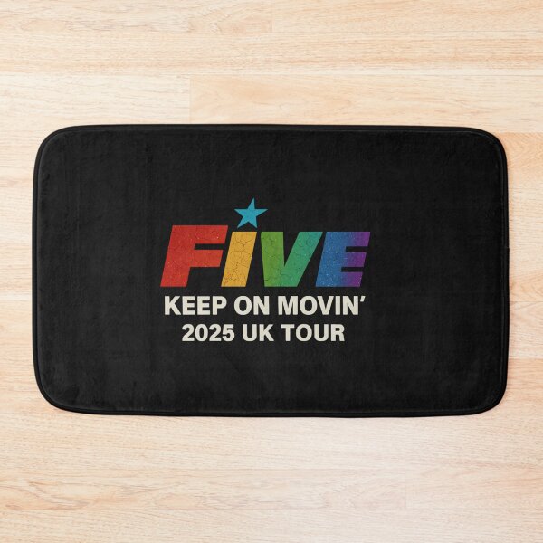 Item preview, Five Band - Keep On Movin' 2025 Uk Tour designed and sold by JohnRossha.