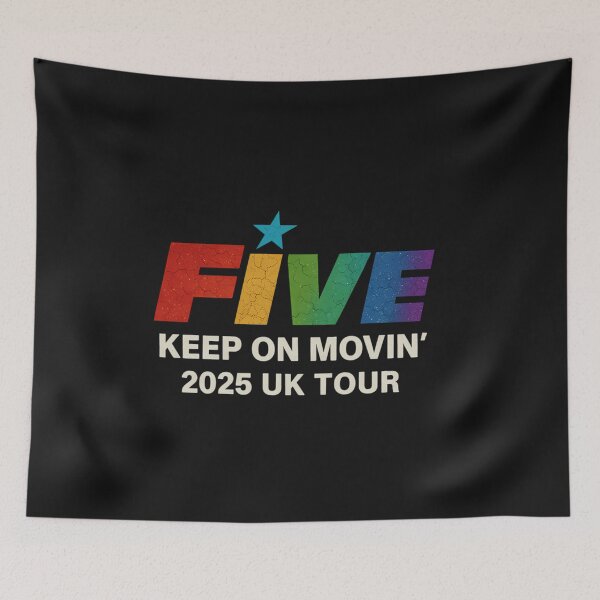 Item preview, Five Band - Keep On Movin' 2025 Uk Tour designed and sold by JohnRossha.