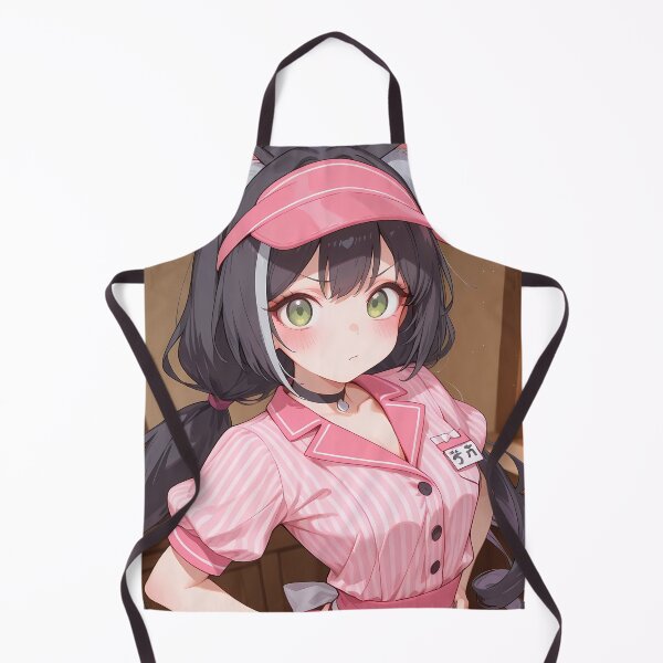 Item preview, Kyaru Café Maid Confident Pose Princess Connect Game Anime Girl designed and sold by Raslbazola.