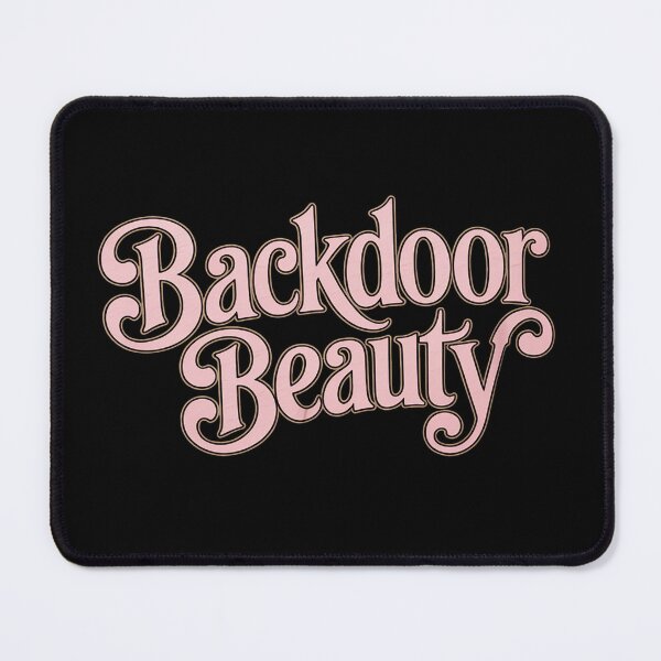 Item preview, Pink ornate lettering - Backdoor Beauty designed and sold by DetroitMug.