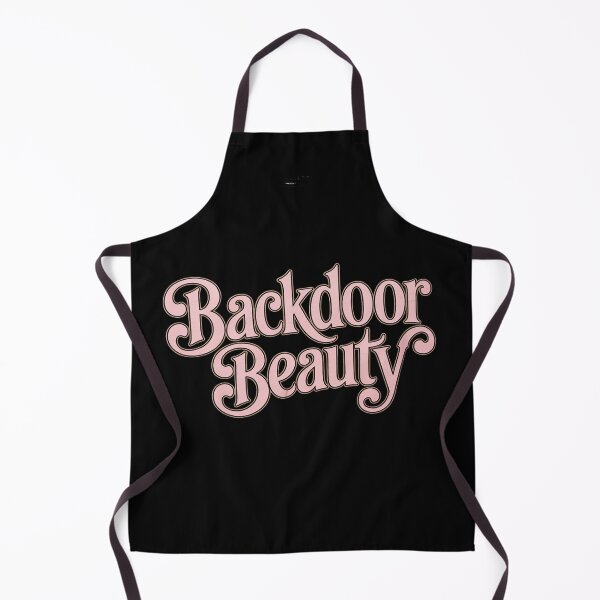 Item preview, Pink ornate lettering - Backdoor Beauty designed and sold by DetroitMug.