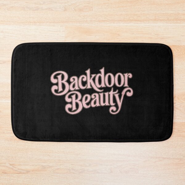 Item preview, Pink ornate lettering - Backdoor Beauty designed and sold by DetroitMug.