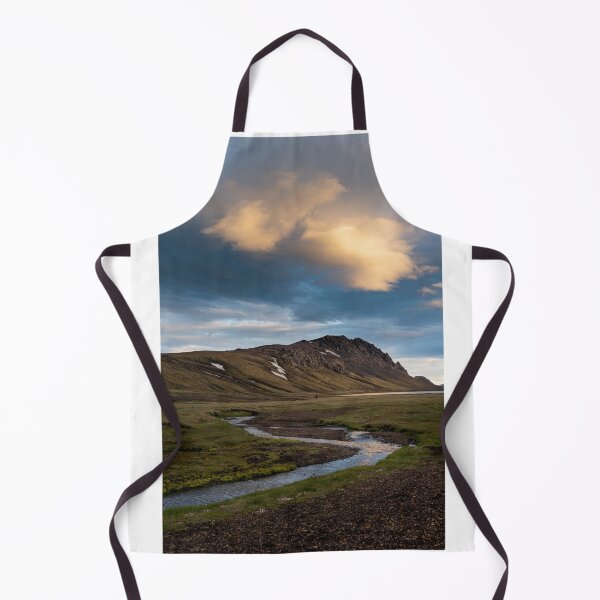 Item preview, Stream Through Landscape To Mountain Photographic Print designed and sold by Mother-Nature65.