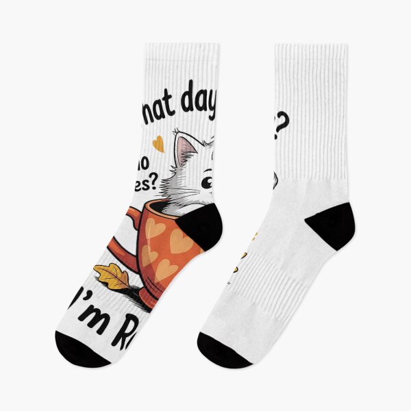 Item preview, What Day Is Today Who Cares I'm Retired Cat Coffee0  designed and sold by RuthGAArt.
