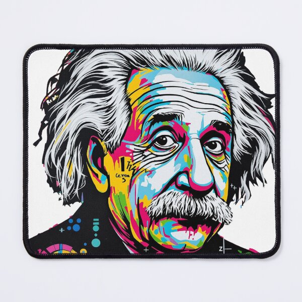 Aperçu de l'œuvre Graffiti d'Albert Einstein créée et vendue par picartlinxx.