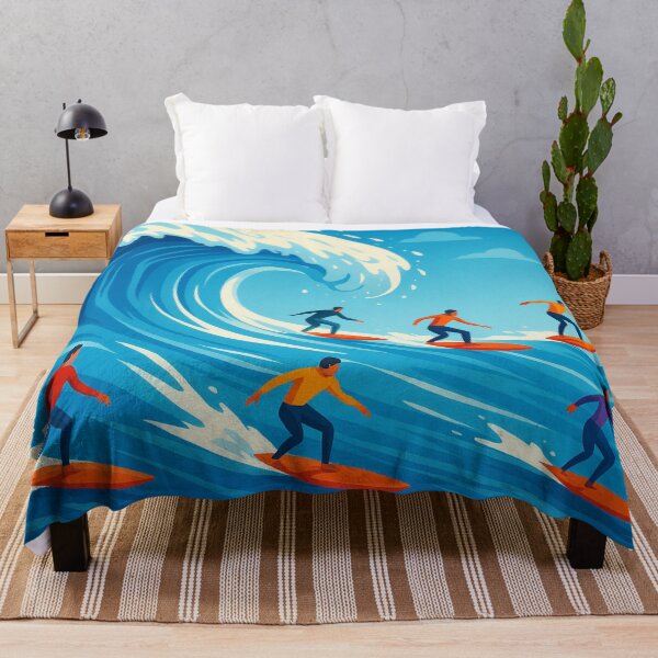 Item preview, Surfers dance on waves designed and sold by Sigtrix.