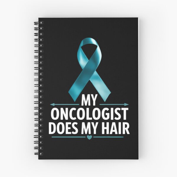 Item preview, My Oncologist Does My Hair Ovarian Cancer Awareness Products designed and sold by papertaless.