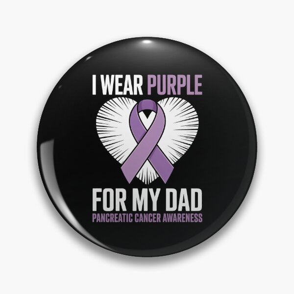 Item preview, I Wear Purple For My Dad Pancreatic Cancer Awareness designed and sold by papertaless.