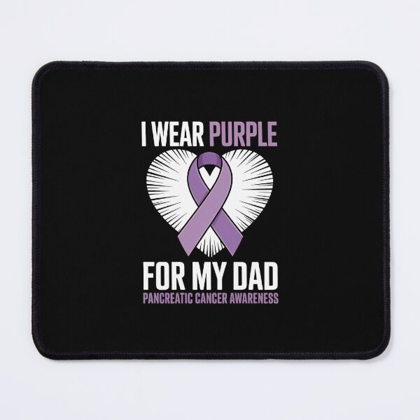 Item preview, I Wear Purple For My Dad Pancreatic Cancer Awareness designed and sold by papertaless.