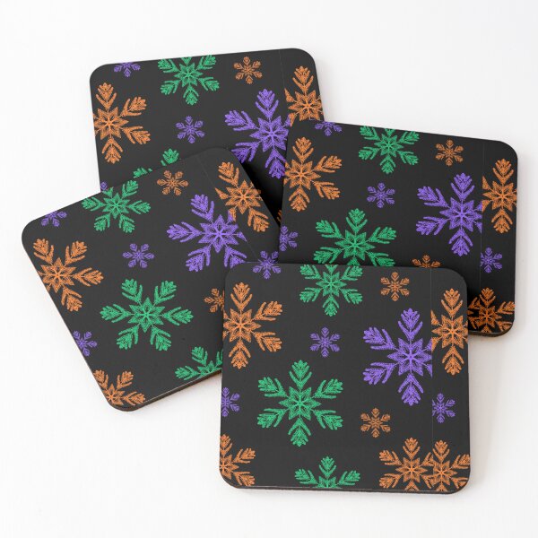 Item preview, Colorful Snowflakes designed and sold by GenzShoppingHub.