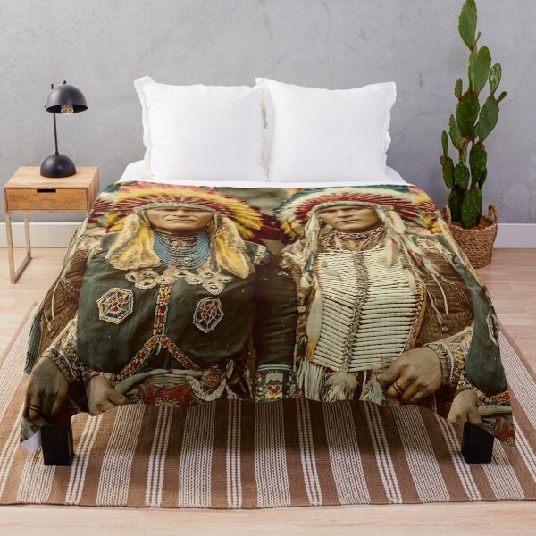 Item preview, Two chiefs in ceremonial tribal regalia. designed and sold by Piotrek0001.