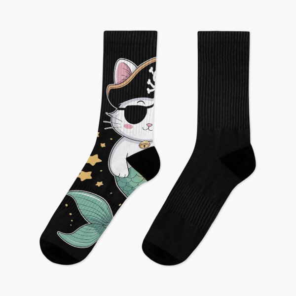 Item preview, Pirate Mermaid Cat Cats Lover Kitten Pet Owner designed and sold by DetroitMug.