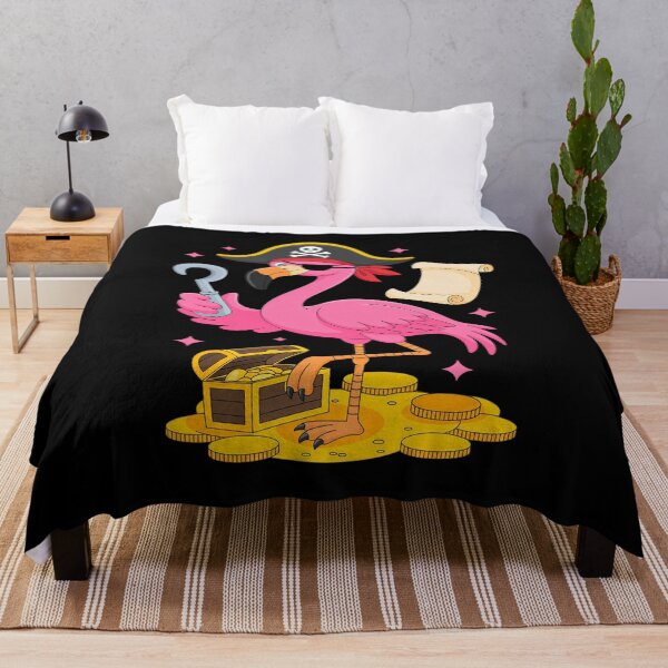 Item preview, Pirate Pink Flamingo Halloween Party Jolly Roger designed and sold by DetroitMug.