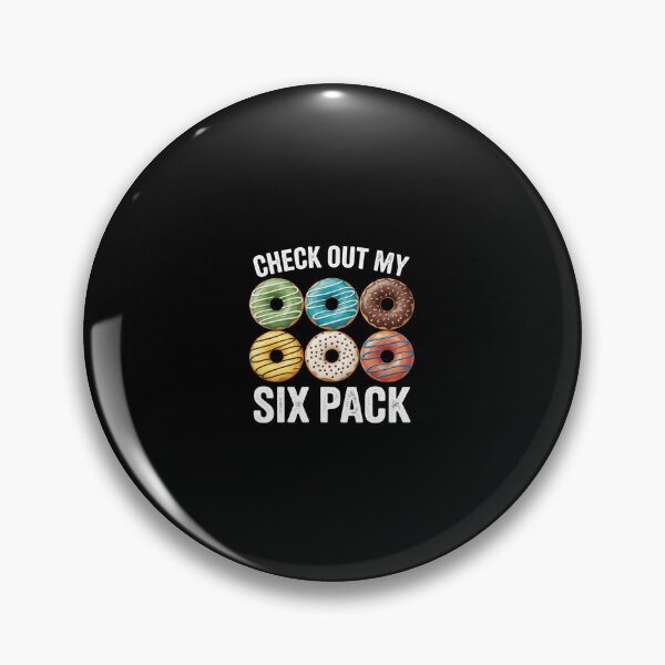 Item preview, Check Out My Six Pack Donut - Gym  designed and sold by CombatTask.