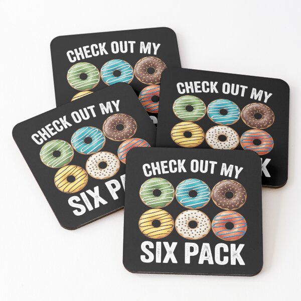 Item preview, Check Out My Six Pack Donut - Gym  designed and sold by CombatTask.