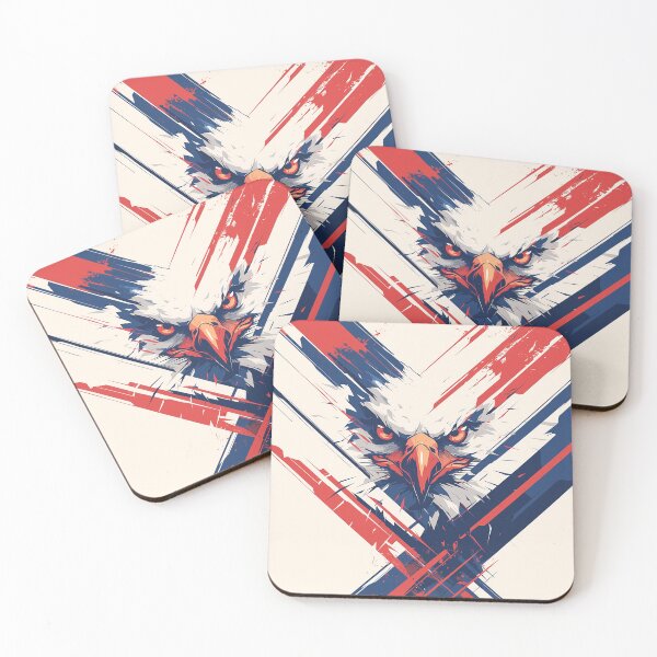 Item preview, Patriotic Eagle Power Illustration designed and sold by Christian Weiss.