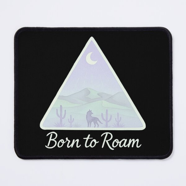 Item preview, Born to Roam – Adventure & Wanderlust Typography Design designed and sold by baggycatsworld.