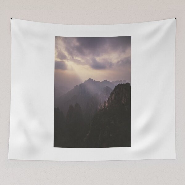 Item preview, Morning Mountain Mist Photographic Print designed and sold by Mother-Nature65.
