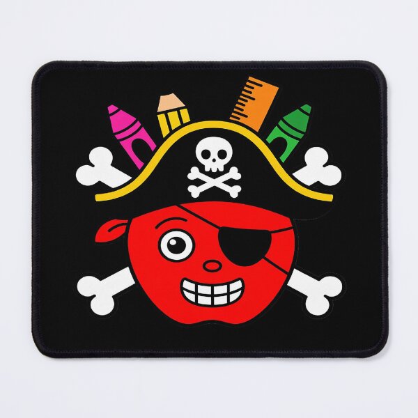 Item preview, Pirate Squad Funny Apple Teacher Talk Like Pirate Day designed and sold by DetroitMug.