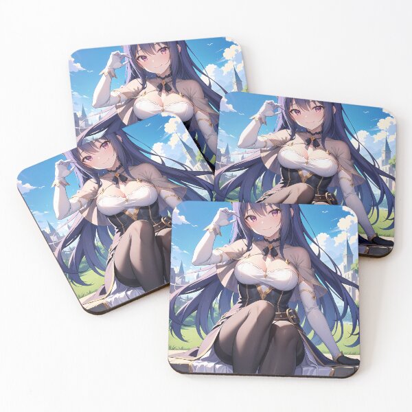 Item preview, Rei Princess Connect Sitting Charm Castle Garden Anime Girl Waifu designed and sold by Raslbazola.