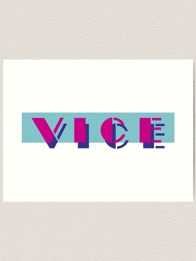 miami vice font style