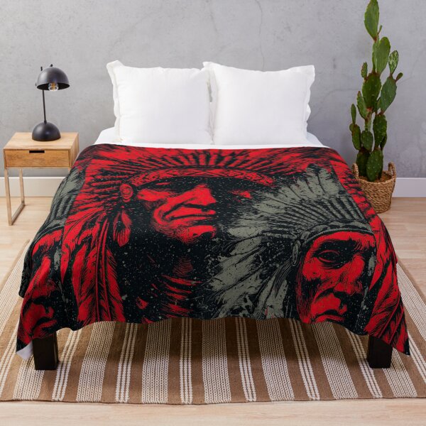 Item preview, Graphic illustration of two chiefs in red and black. designed and sold by Piotrek0001.