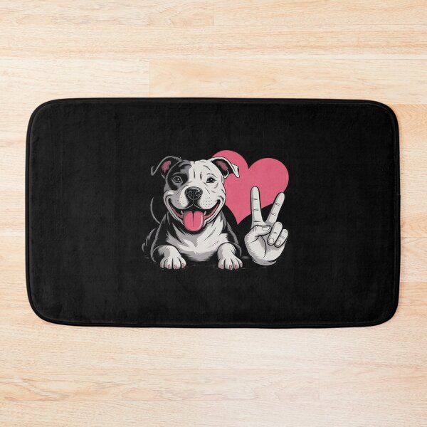 Item preview, Pit Bull Pittie Peace Love Pitbull Rescue Dog Lover designed and sold by DetroitMug.