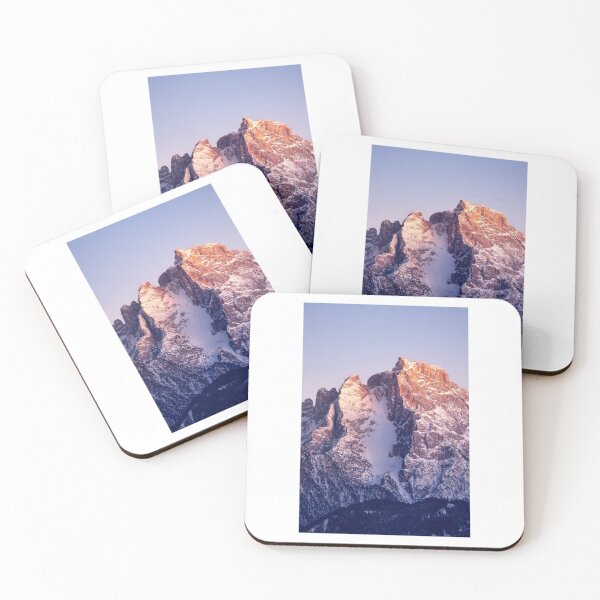 Item preview, Snowy Mountain Path Photographic Print designed and sold by Mother-Nature65.