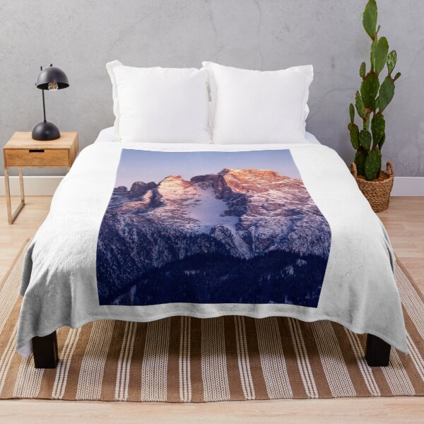 Item preview, Snowy Mountain Path Photographic Print designed and sold by Mother-Nature65.