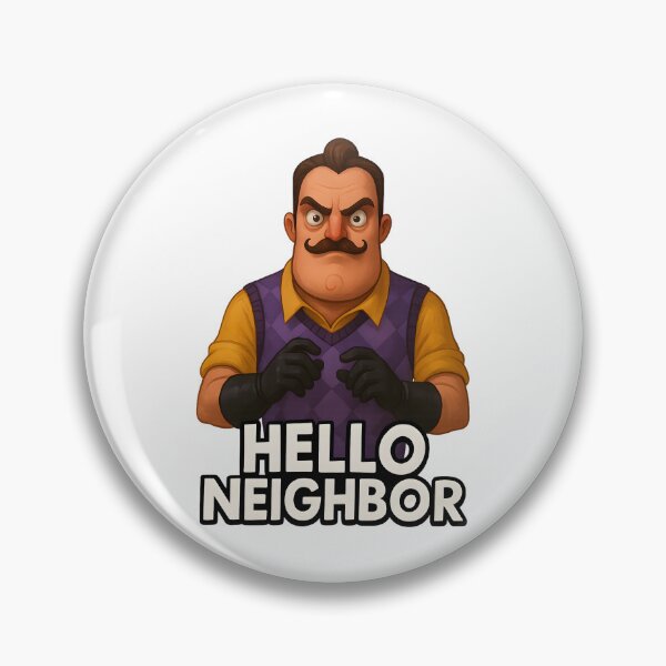 Item preview, Hello Neighbor Mr. Peterson Fan Art Gamer Design designed and sold by tarzbol.